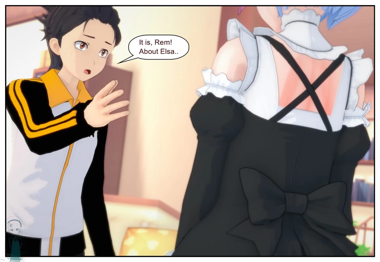 Re Zero Elsa's Revenge 2 porn comic picture 44