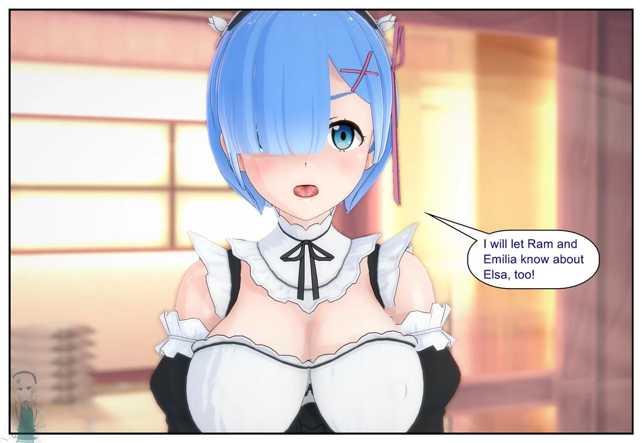 Re Zero Elsa's Revenge 2 porn comic picture 49