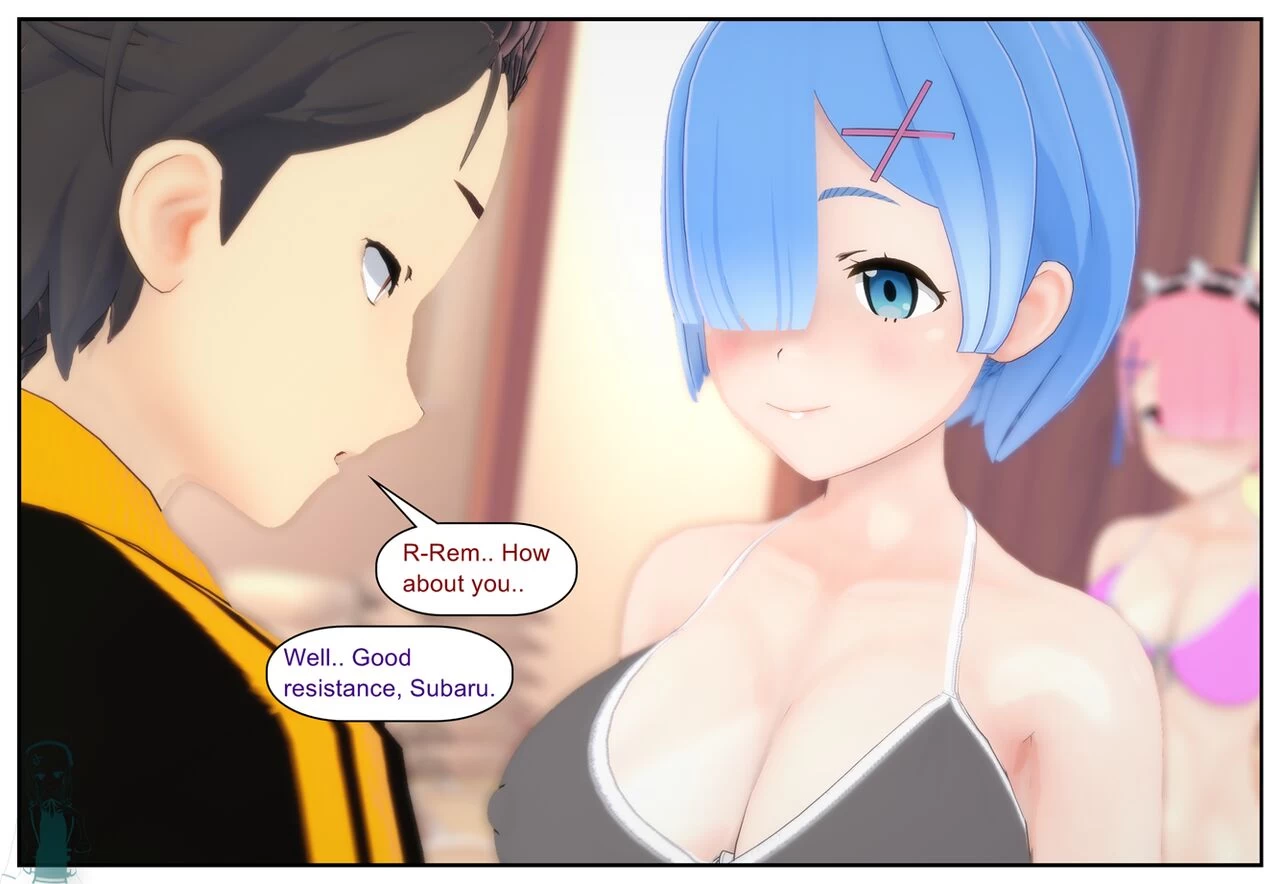 Re Zero Elsa's Revenge porn comic picture 12