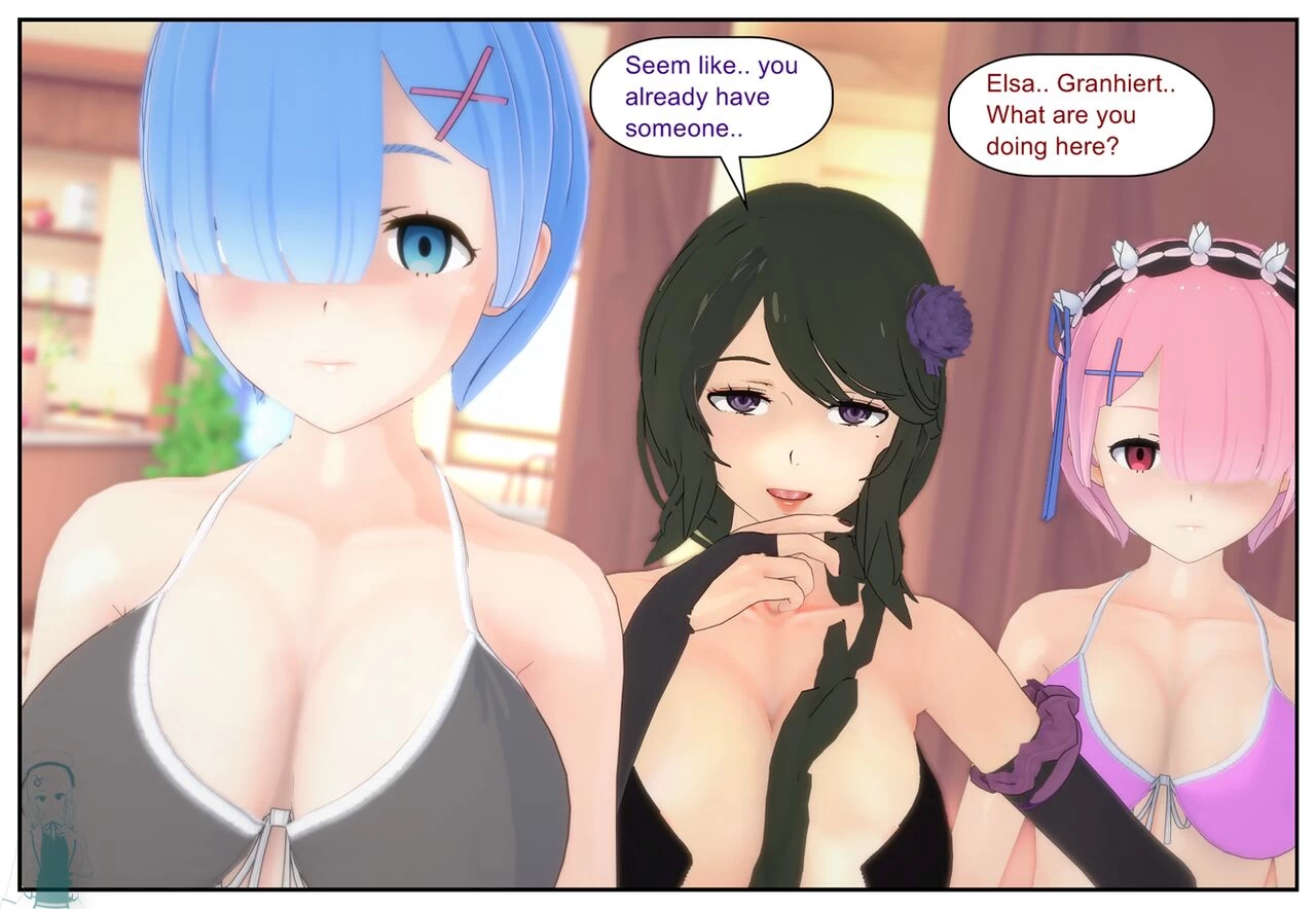 Re Zero Elsa's Revenge porn comic picture 14