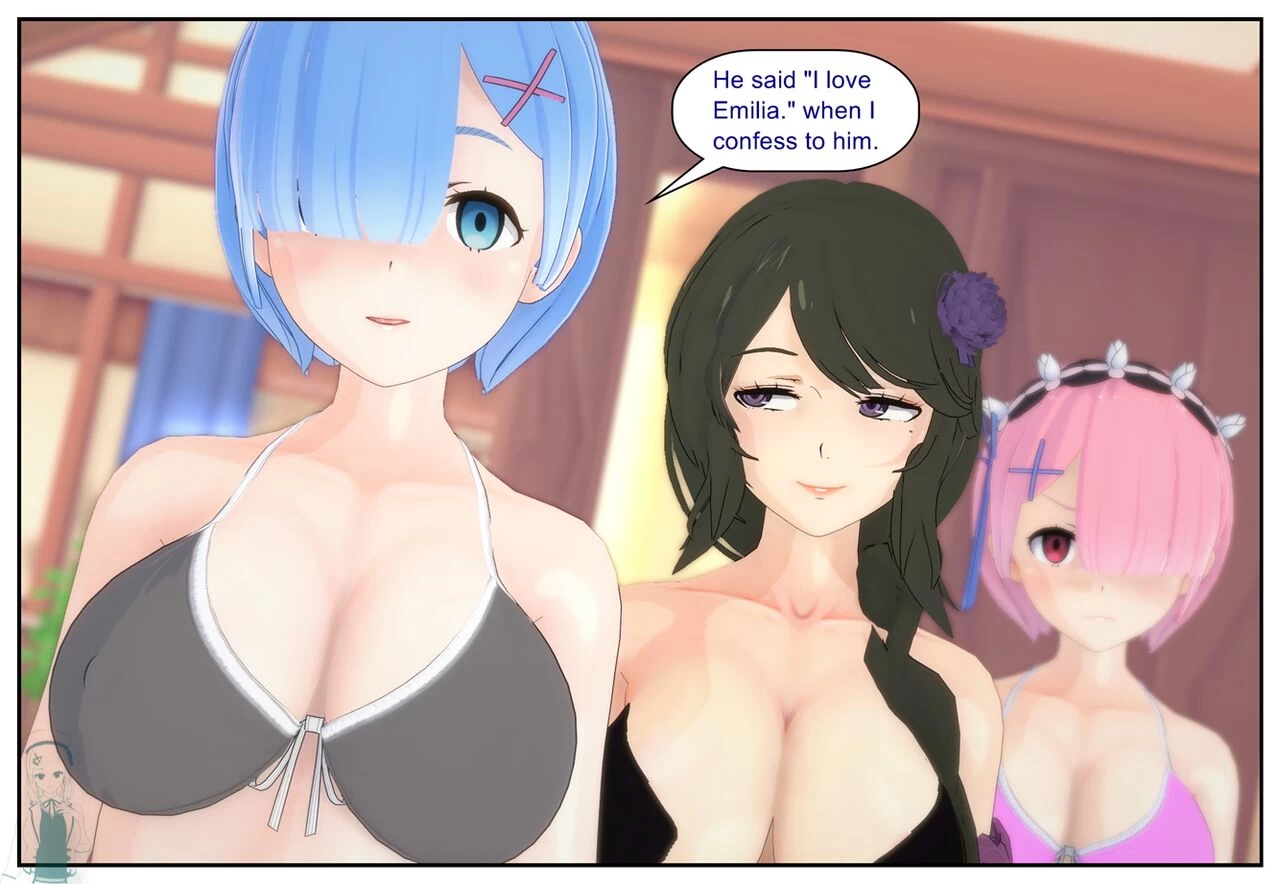 Re Zero Elsa's Revenge porn comic picture 17