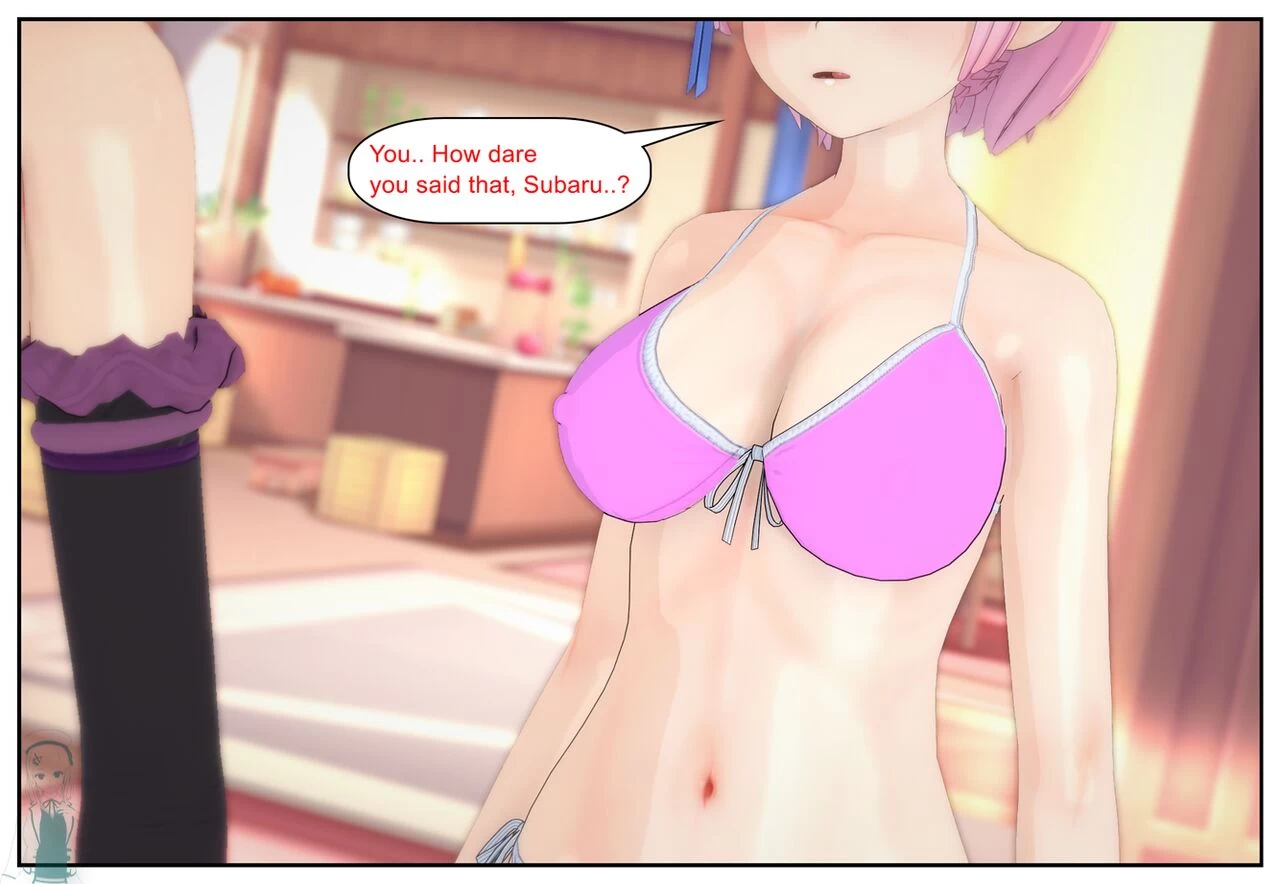 Re Zero Elsa's Revenge porn comic picture 18