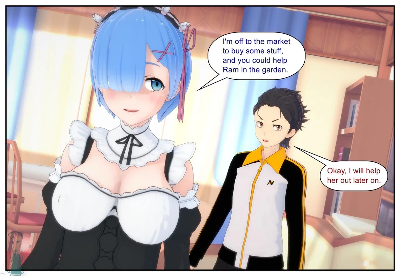 Re Zero Elsa's Revenge porn comic picture 35