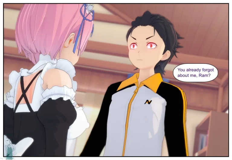 Re Zero Elsa's Revenge porn comic picture 47