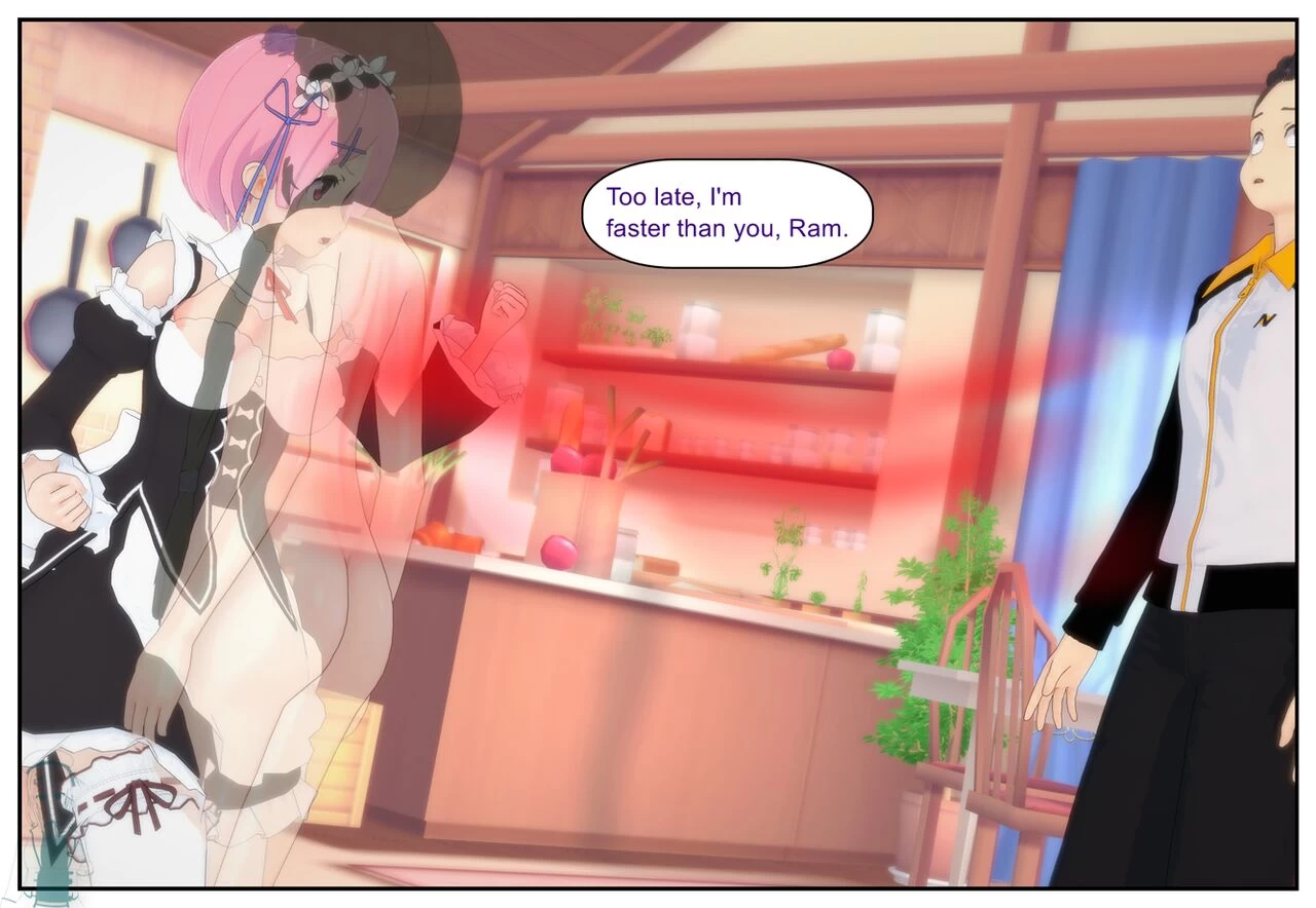 Re Zero Elsa's Revenge porn comic picture 52