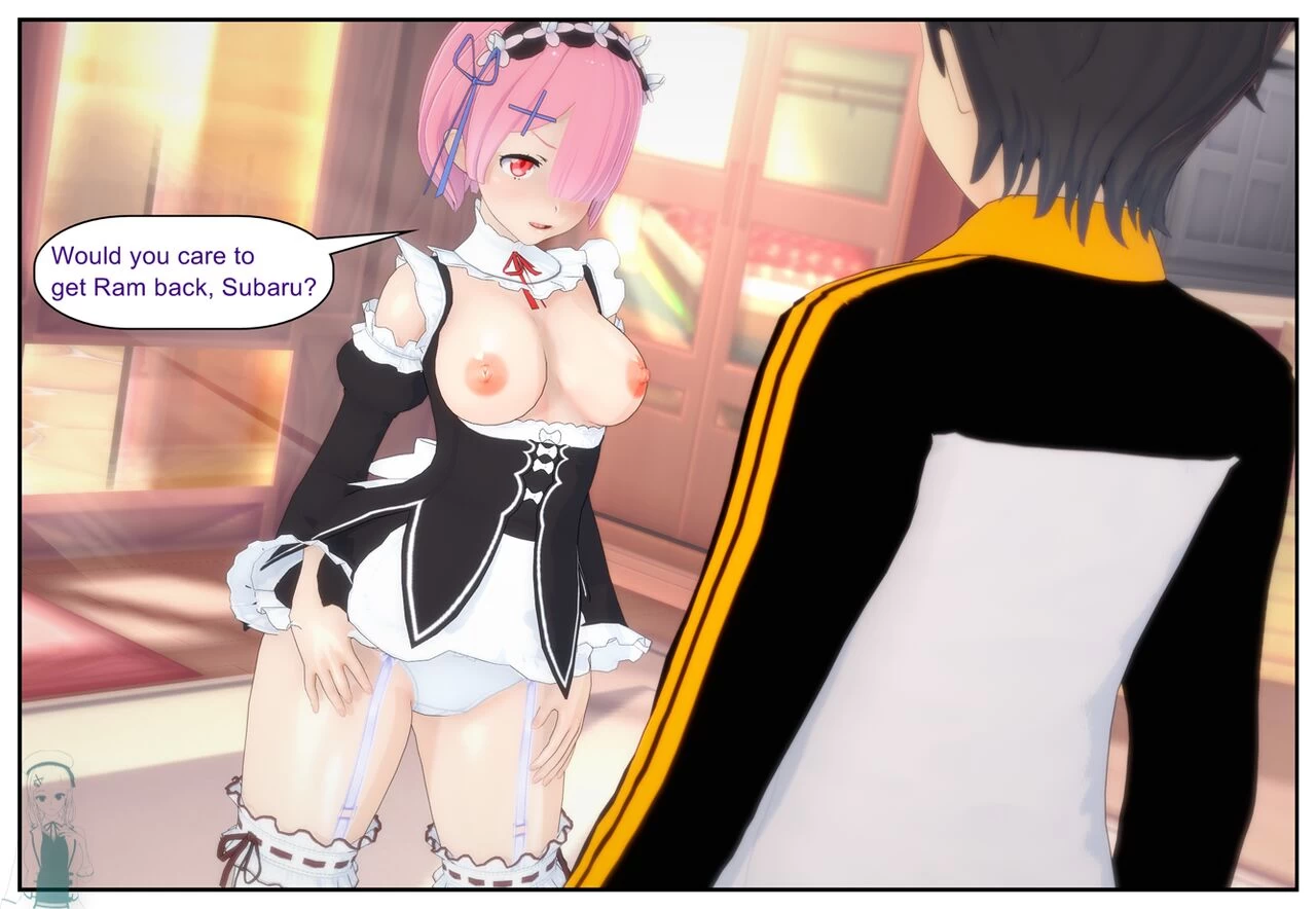 Re Zero Elsa's Revenge porn comic picture 58