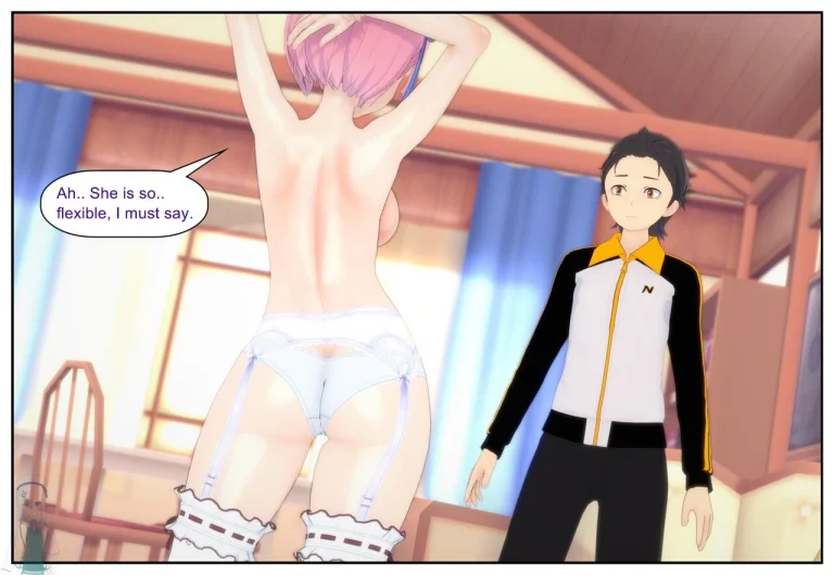 Re Zero Elsa's Revenge porn comic picture 60