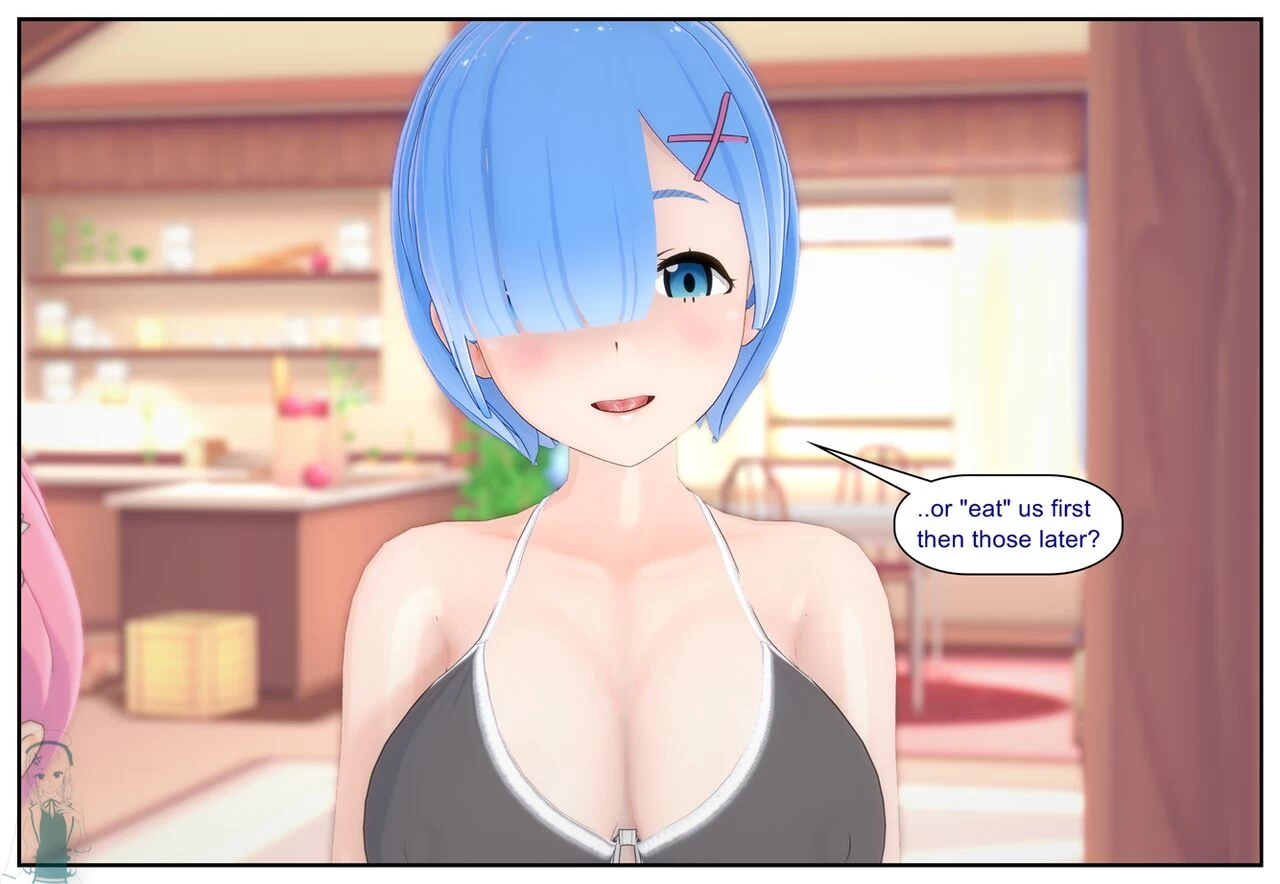 Re Zero Elsa's Revenge porn comic picture 7