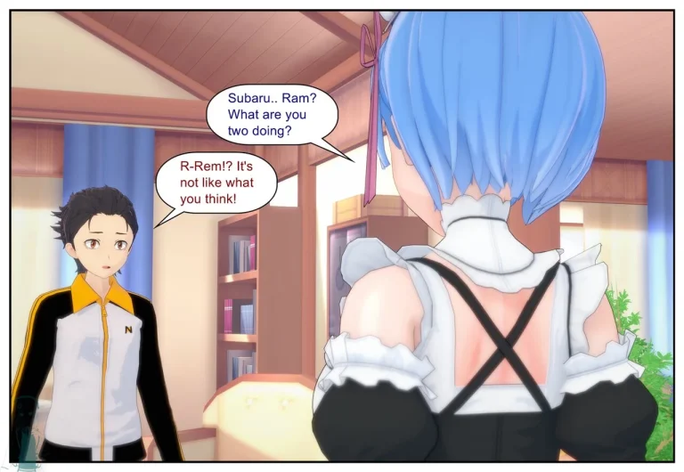 Re Zero Elsa's Revenge porn comic picture 79