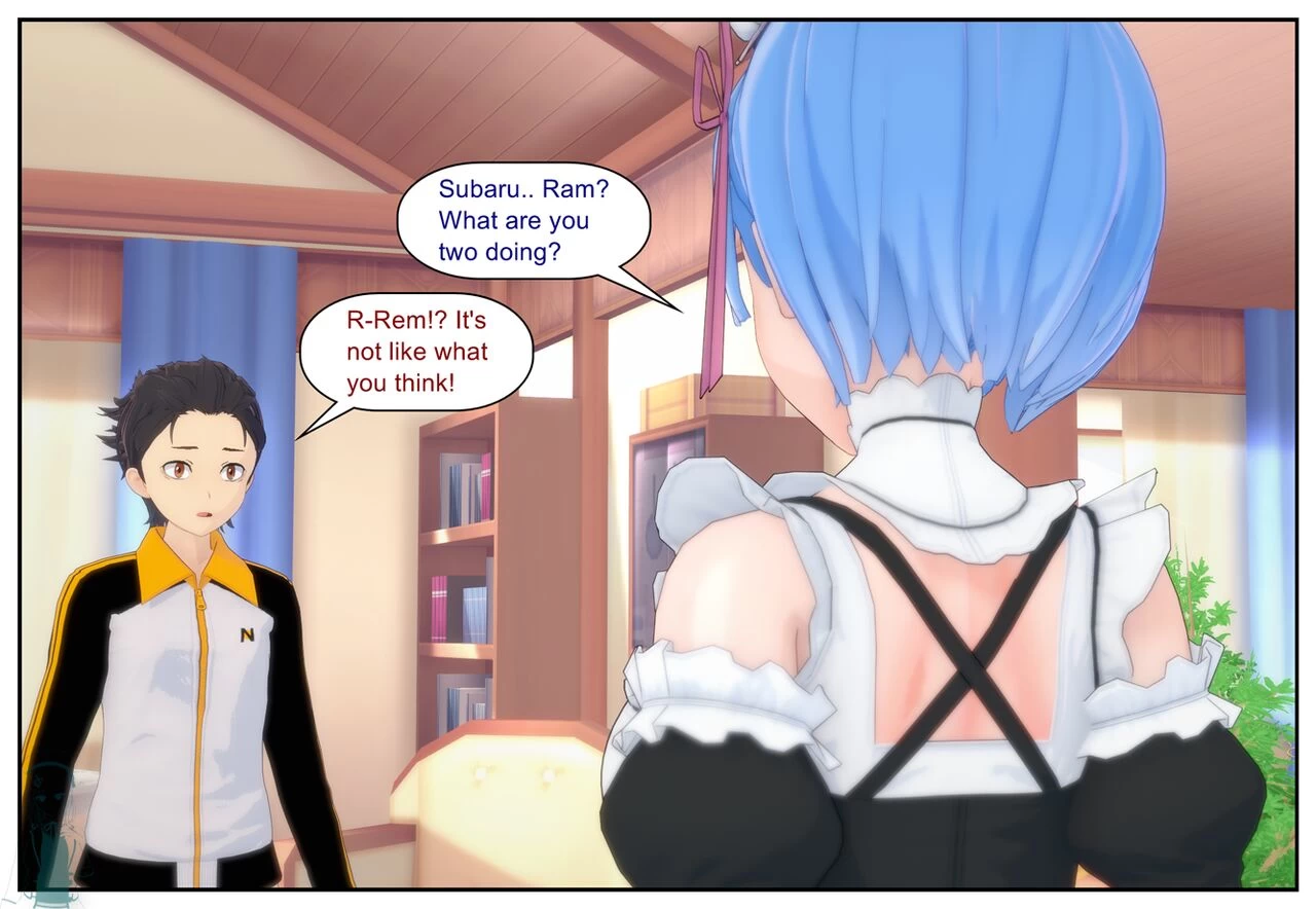 Re Zero Elsa's Revenge porn comic picture 79