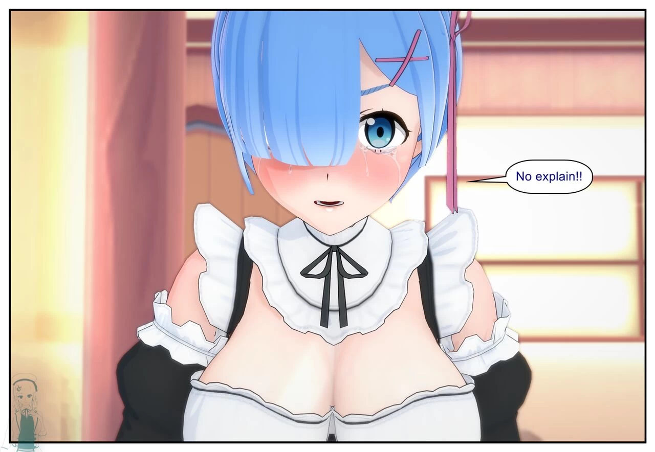 Re Zero Elsa's Revenge porn comic picture 86