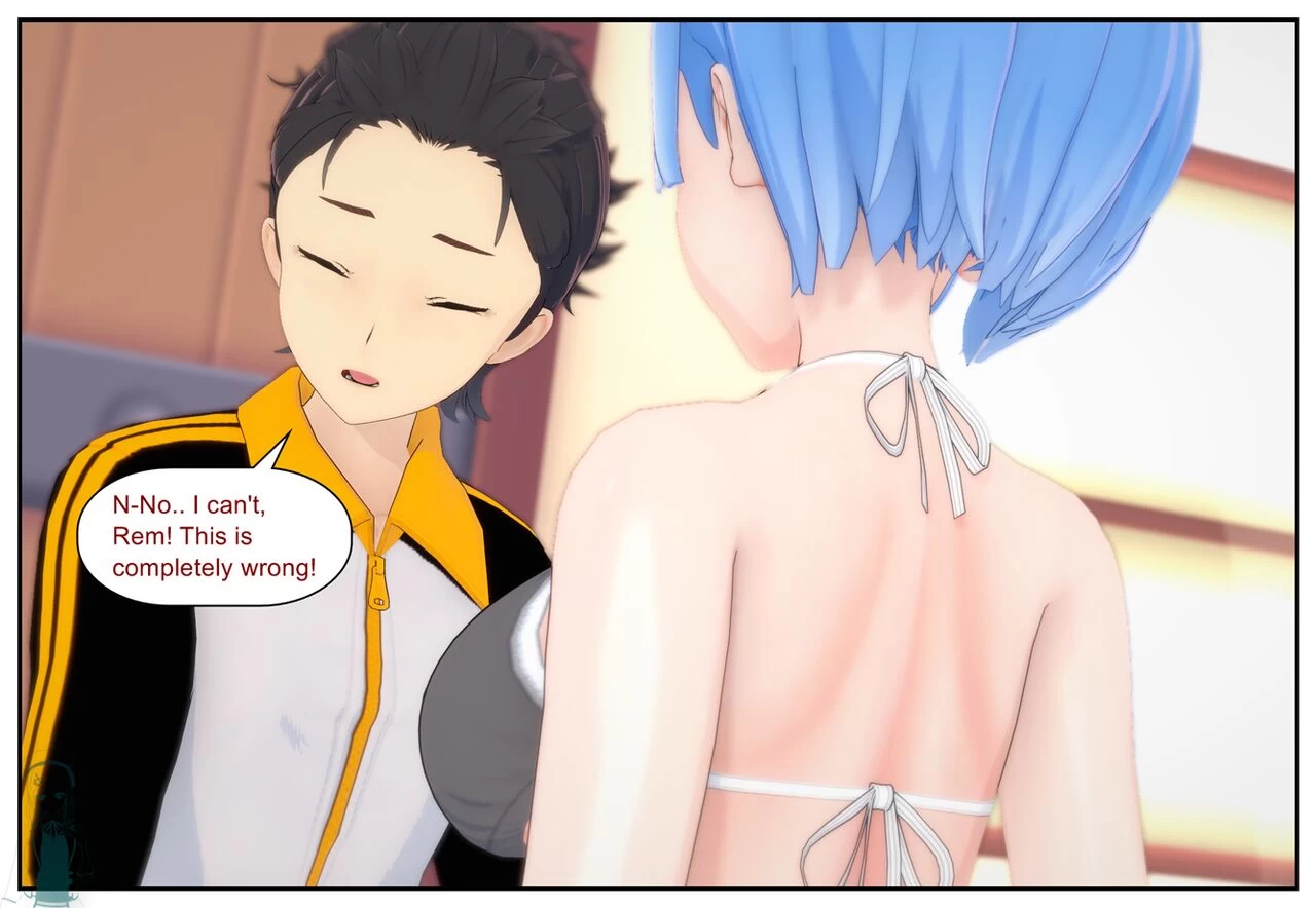 Re Zero Elsa's Revenge porn comic picture 9