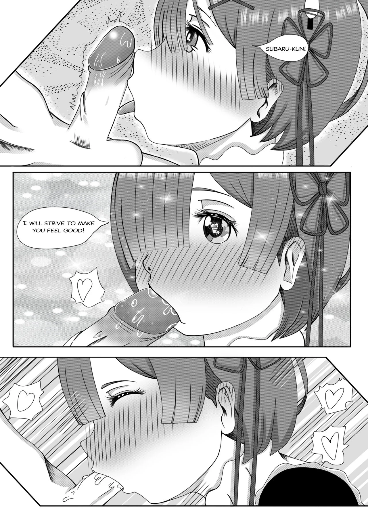 Re Zero Memory Snow After porn comic picture 11