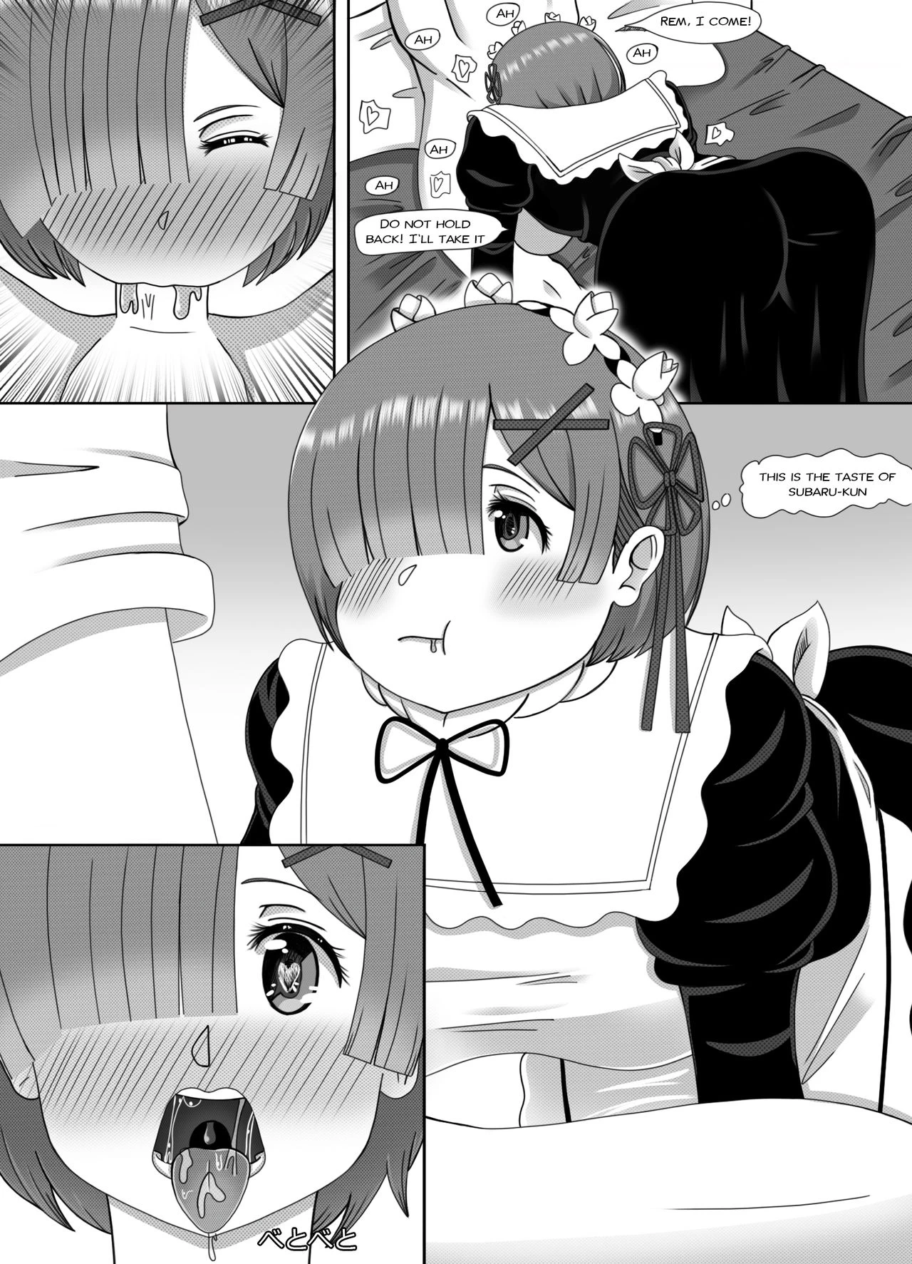 Re Zero Memory Snow After porn comic picture 12