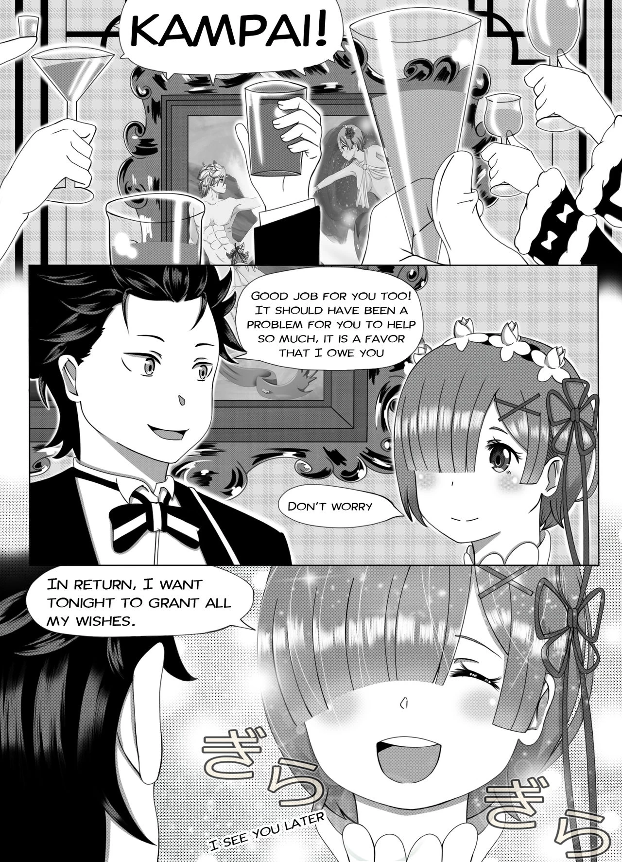 Re Zero Memory Snow After porn comic picture 3