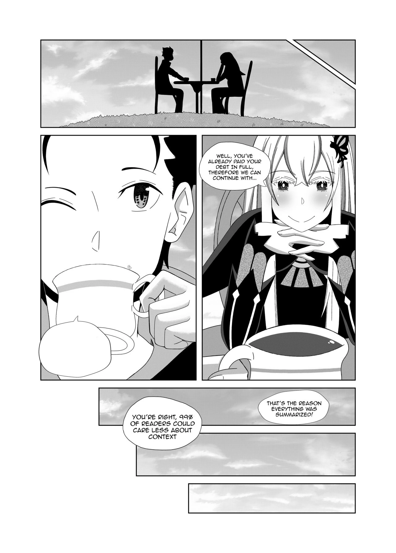 Re: Zero Tea Time 2 porn comic picture 19