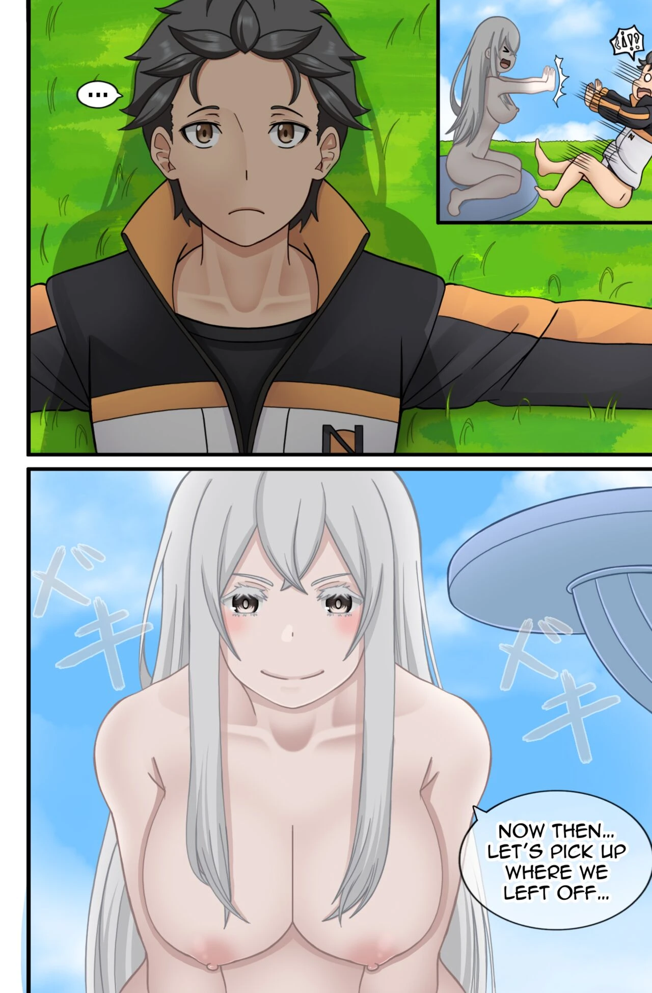 Re: Zero Tea Time porn comic picture 14