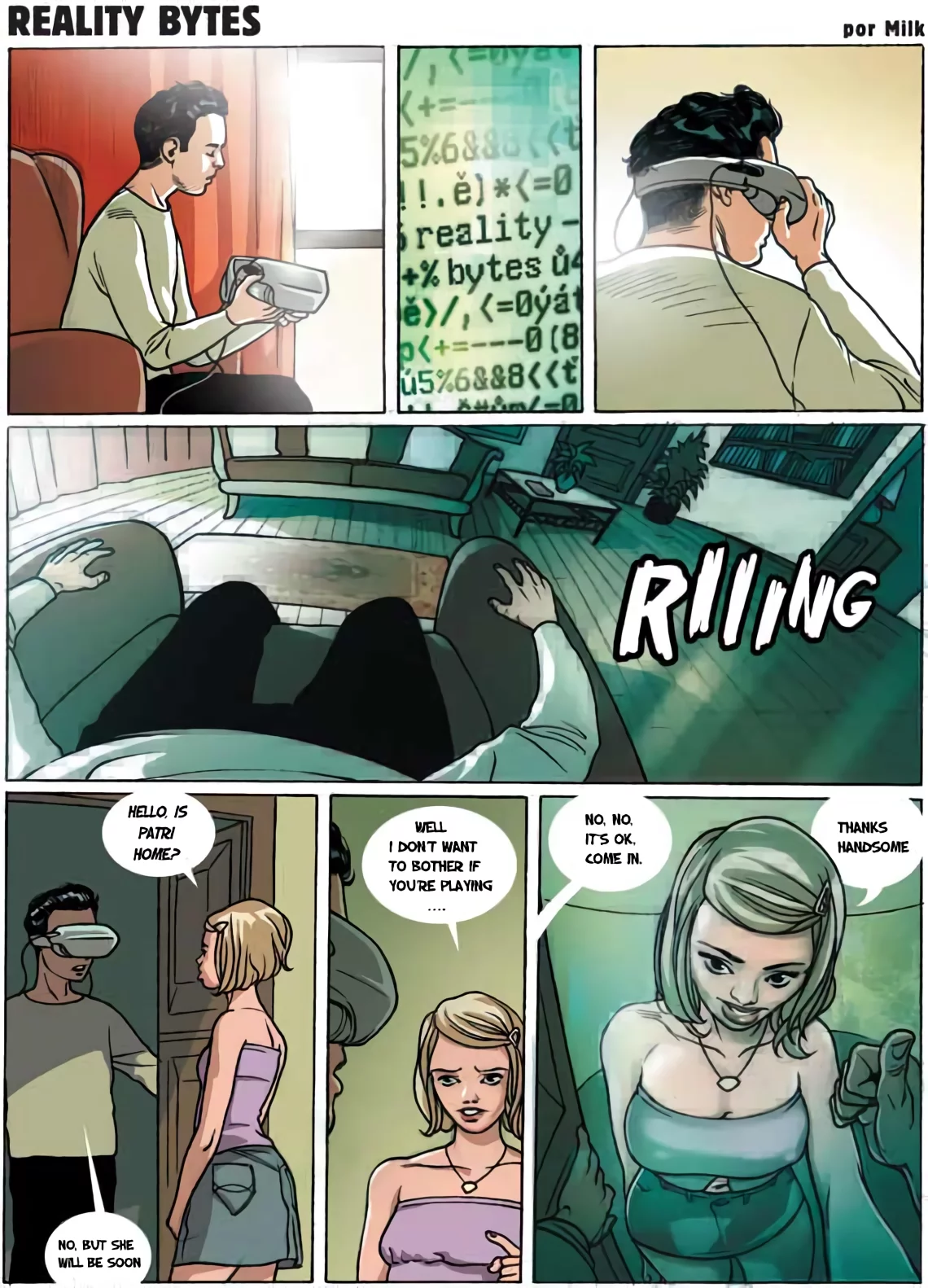 Reality Bytes porn comic picture 1