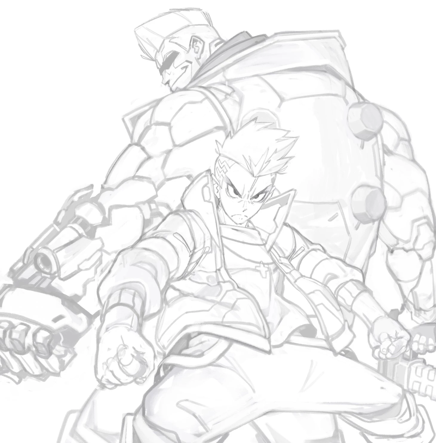 Rebecca x Lucy x David porn comic picture 14