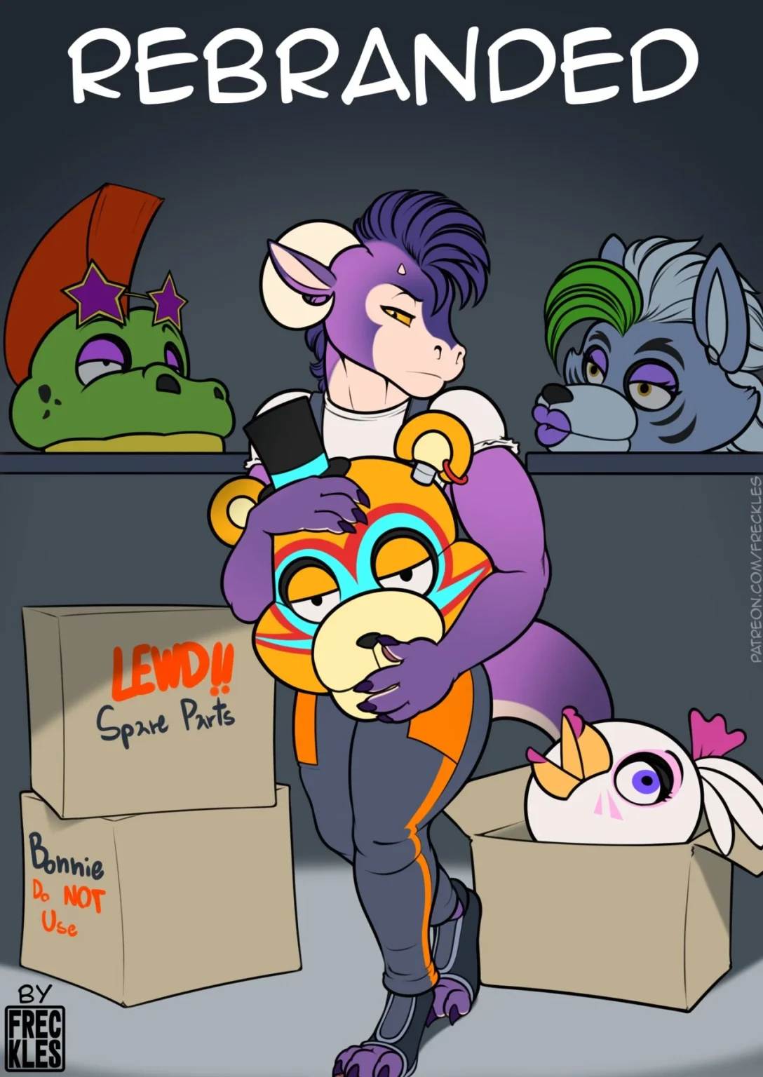 Rebranded porn comic picture 1