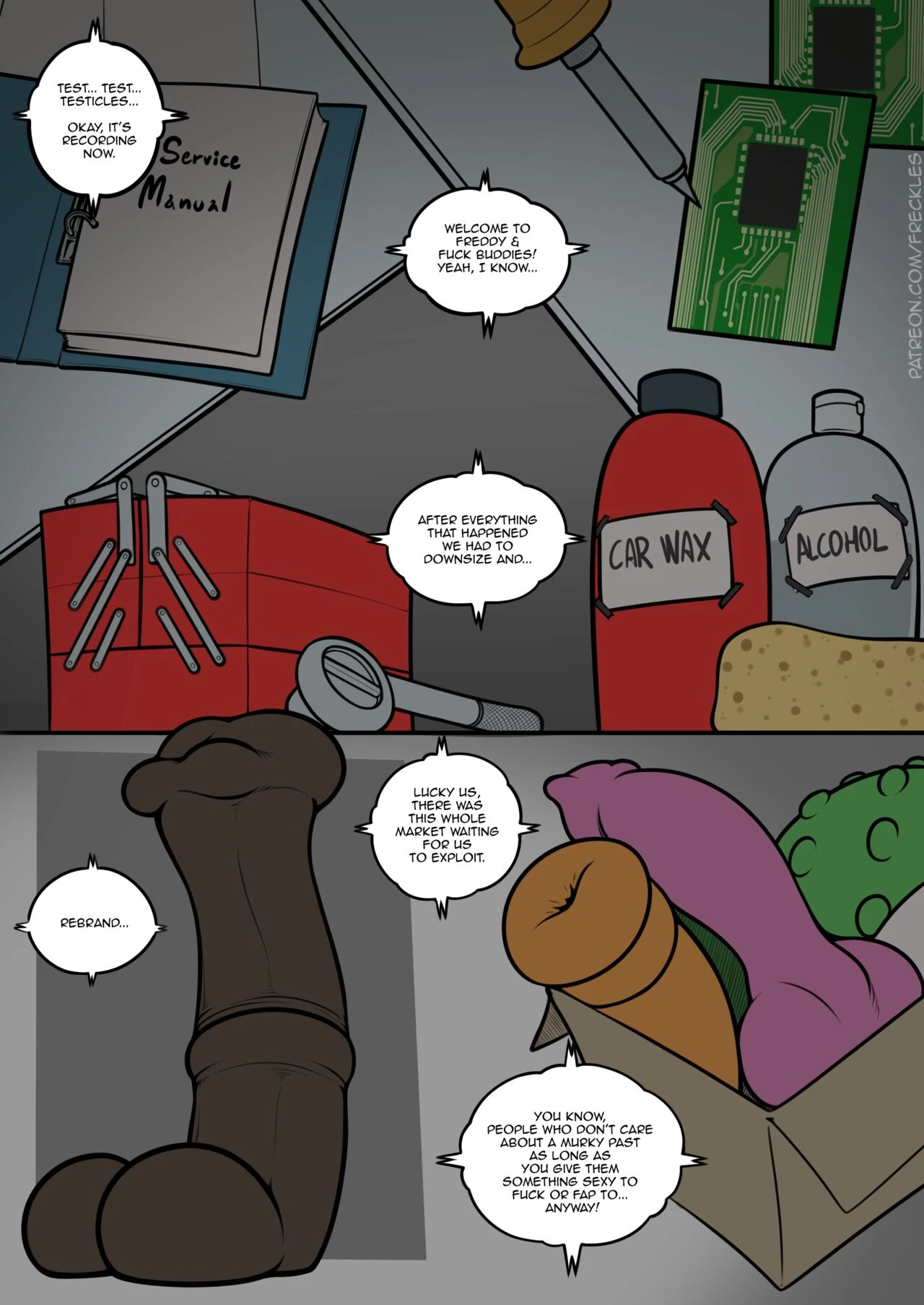 Rebranded porn comic picture 2