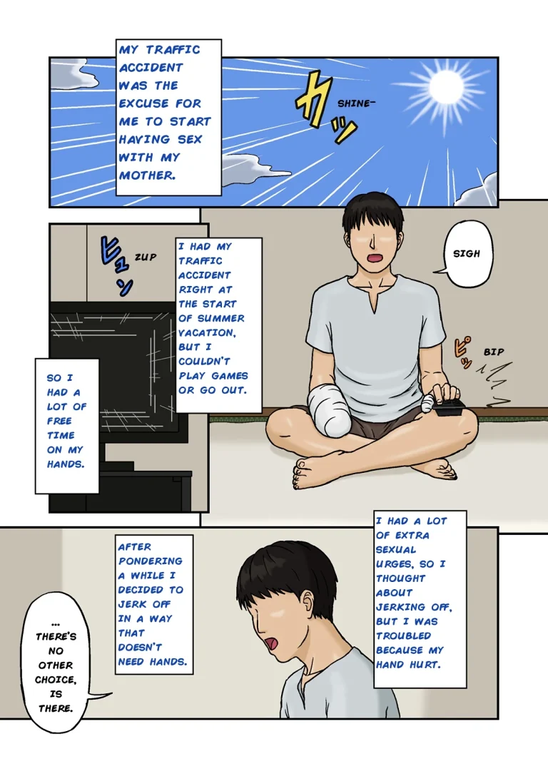 Record of Mother-Son Adultery porn comic picture 2