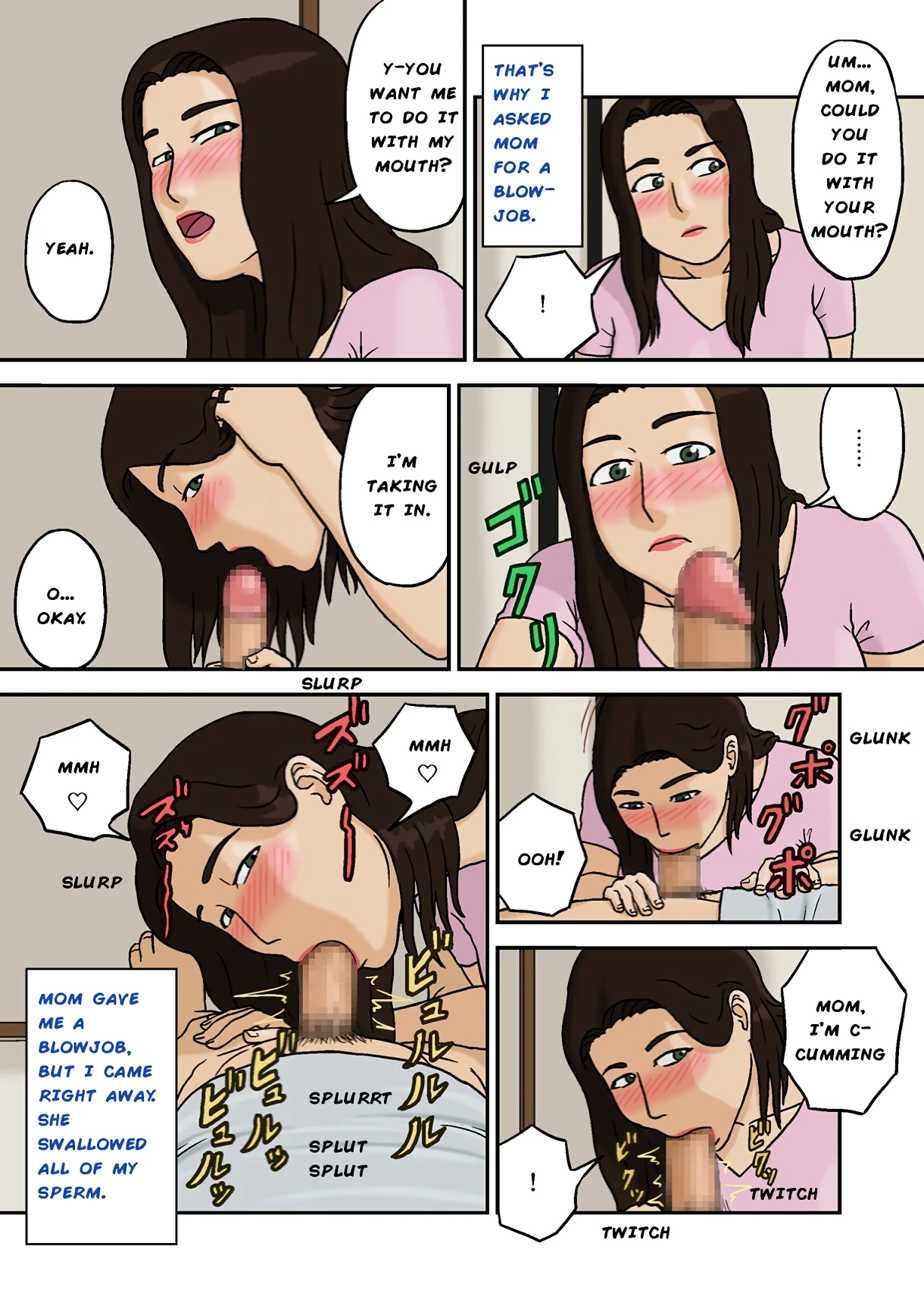 Record of Mother-Son Adultery porn comic picture 5