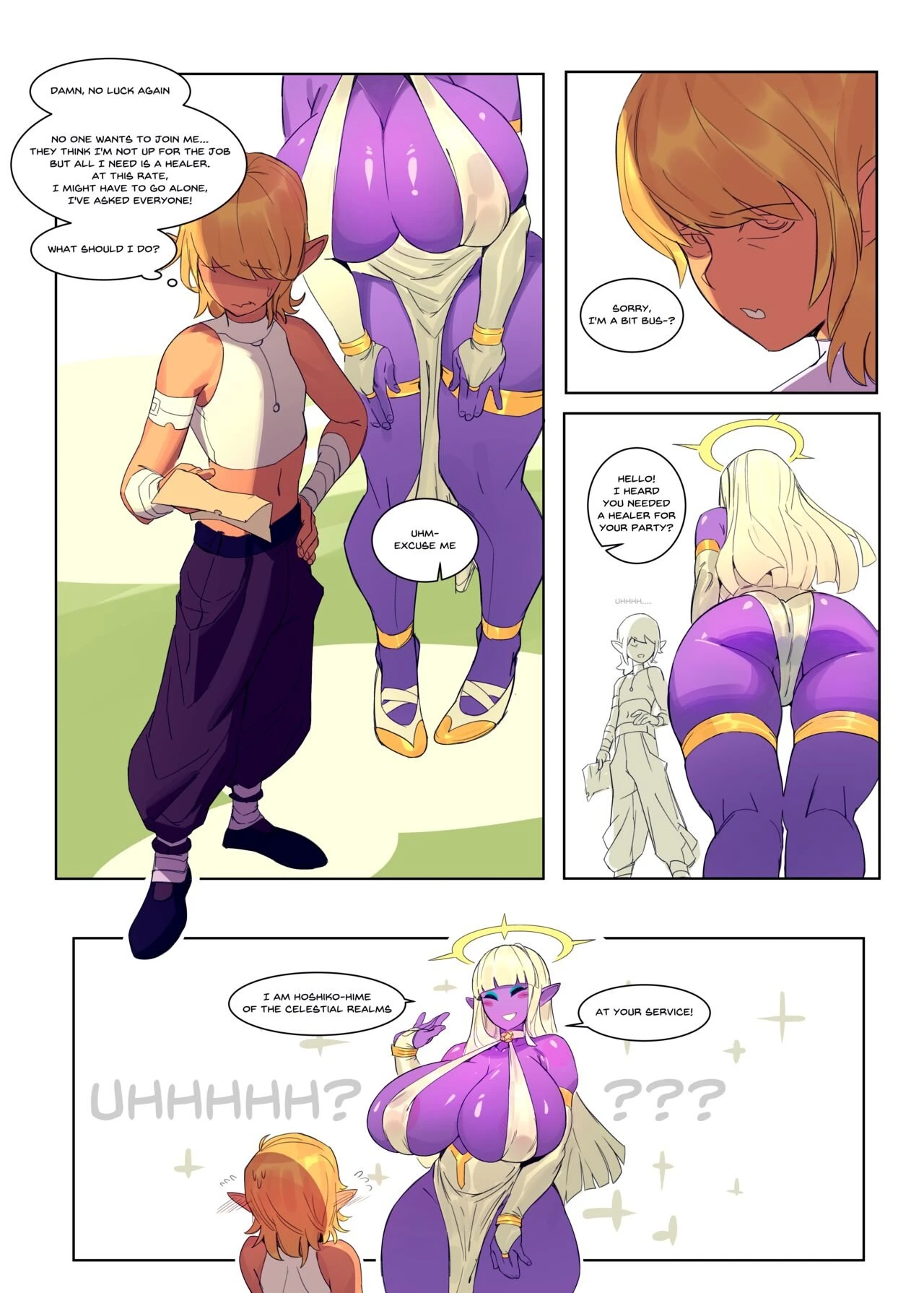 Recruitment porn comic picture 2