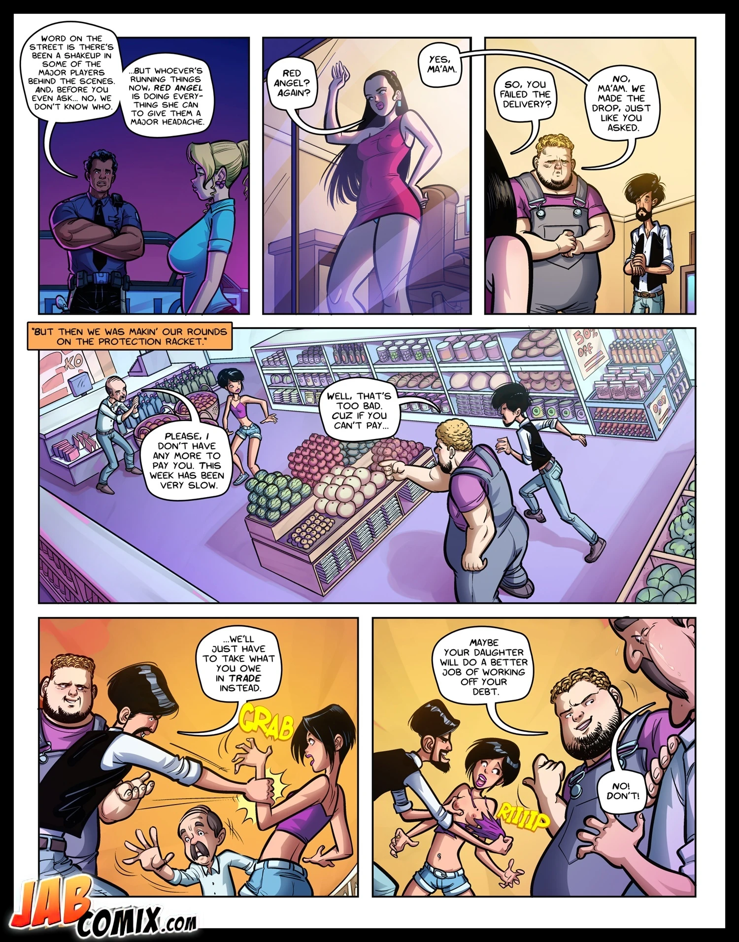 Red Angel 7 porn comic picture 13