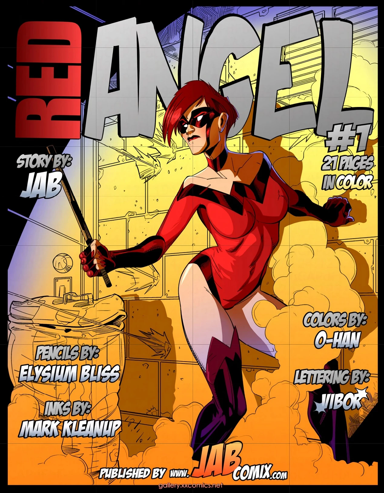 Red Angel porn comic picture 1