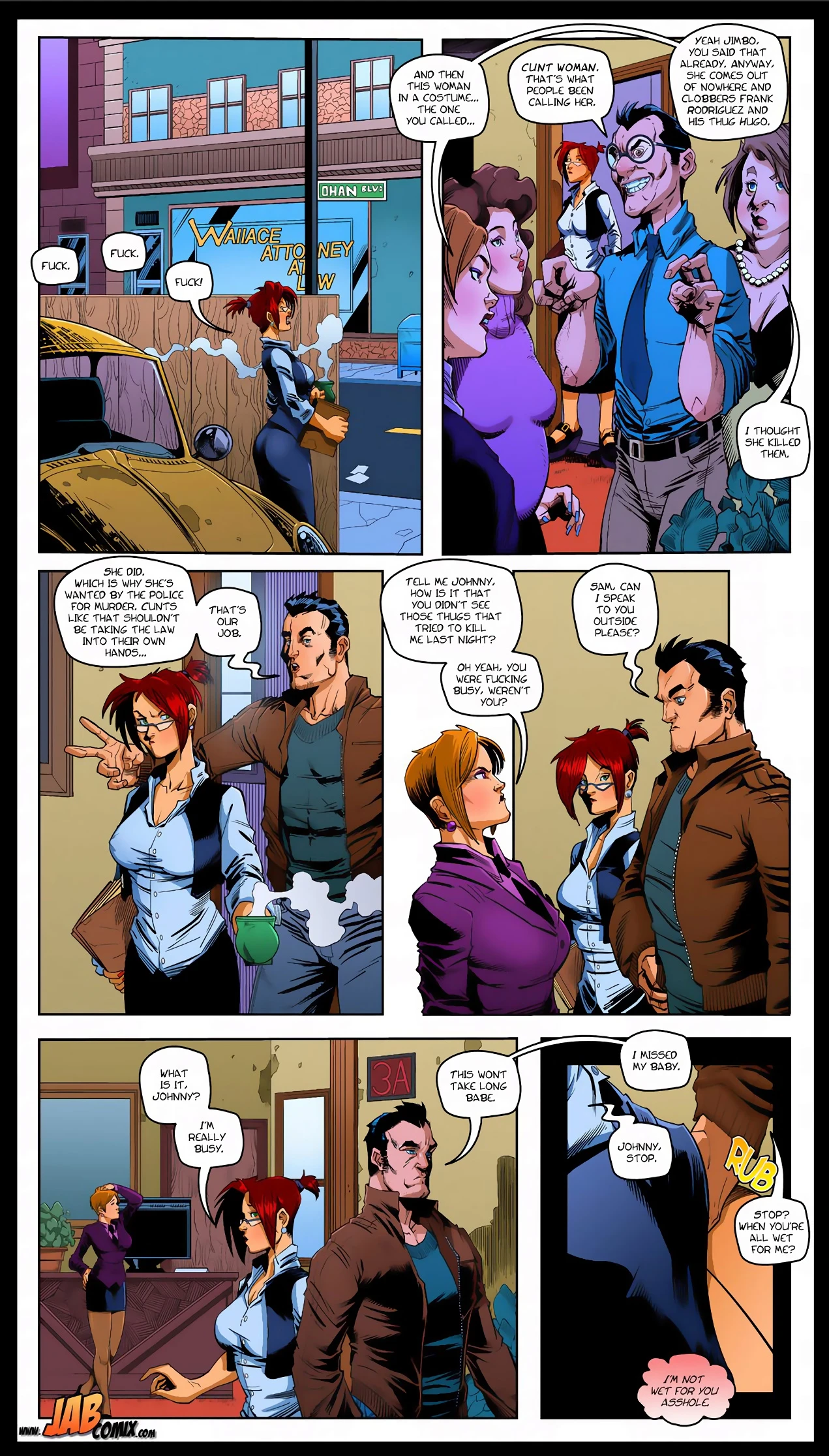 Red Angel porn comic picture 13