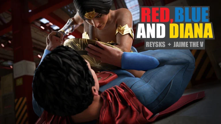 Red, Blue and Diana porn comic picture 1