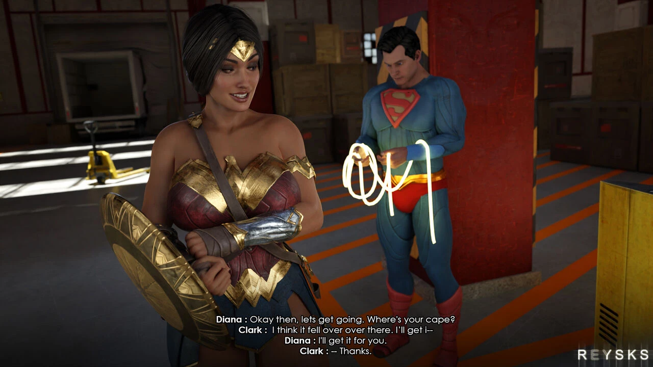 Red, Blue and Diana porn comic picture 10