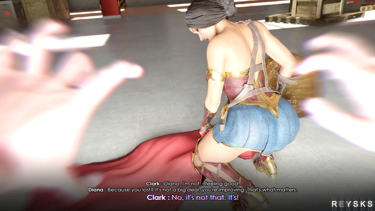 Red, Blue and Diana porn comic picture 11