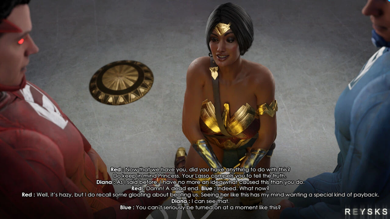 Red, Blue and Diana porn comic picture 13