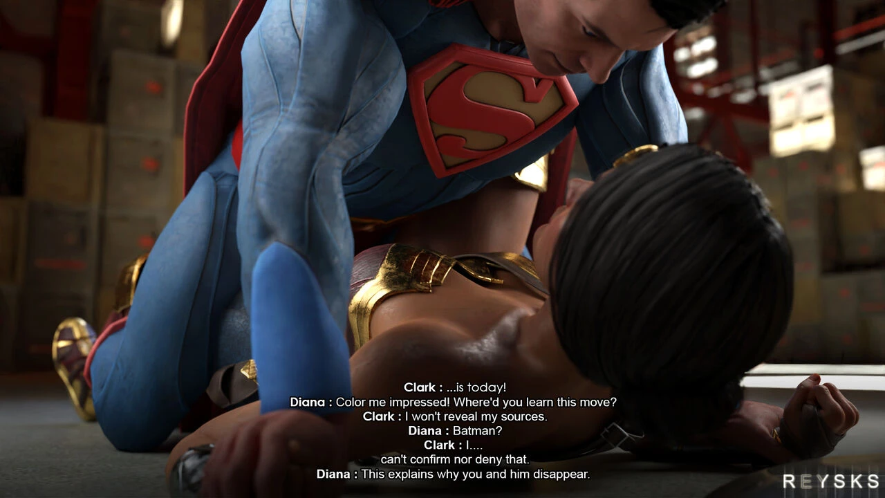 Red, Blue and Diana porn comic picture 3