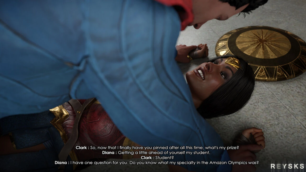 Red, Blue and Diana porn comic picture 4