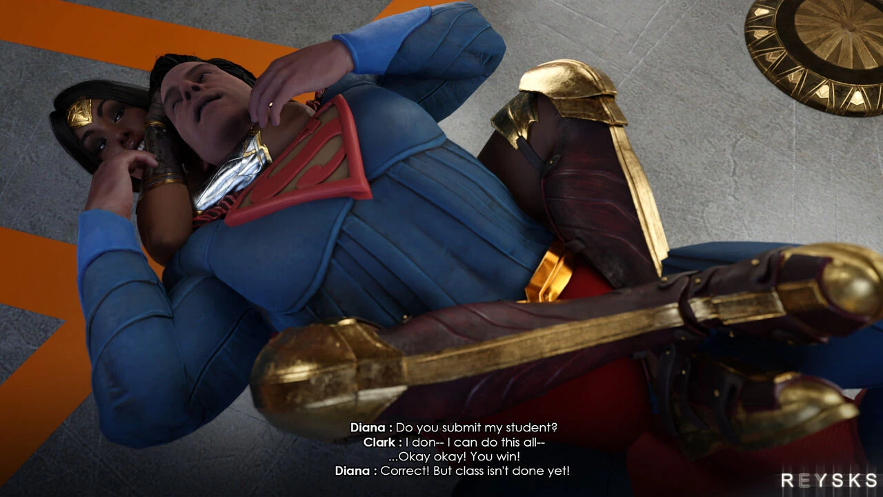 Red, Blue and Diana porn comic picture 6