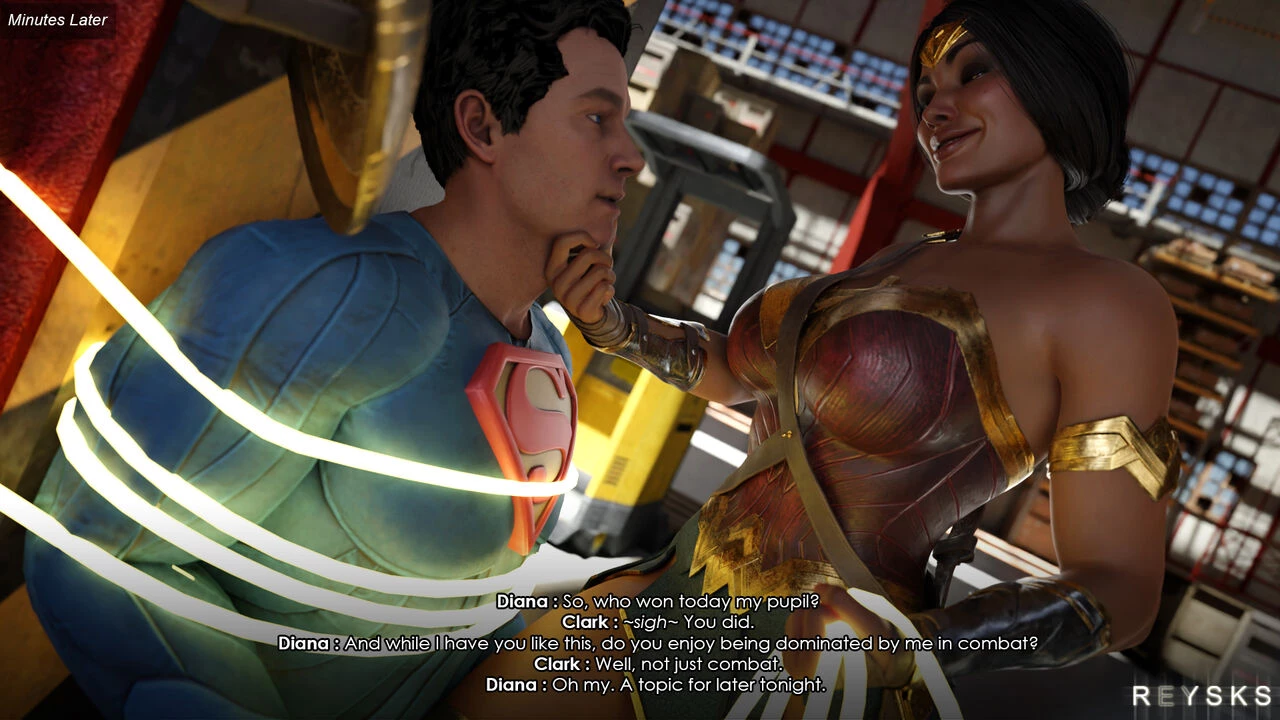 Red, Blue and Diana porn comic picture 7