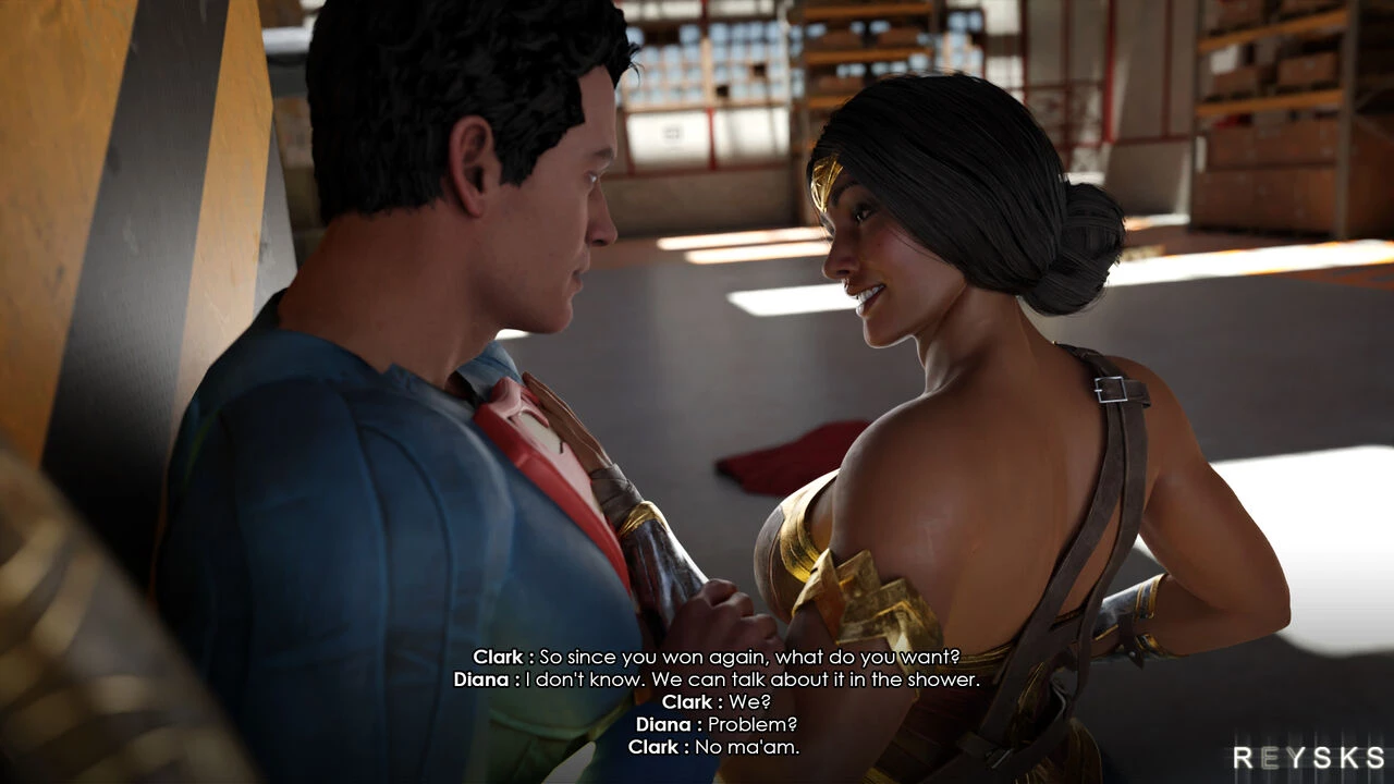 Red, Blue and Diana porn comic picture 8