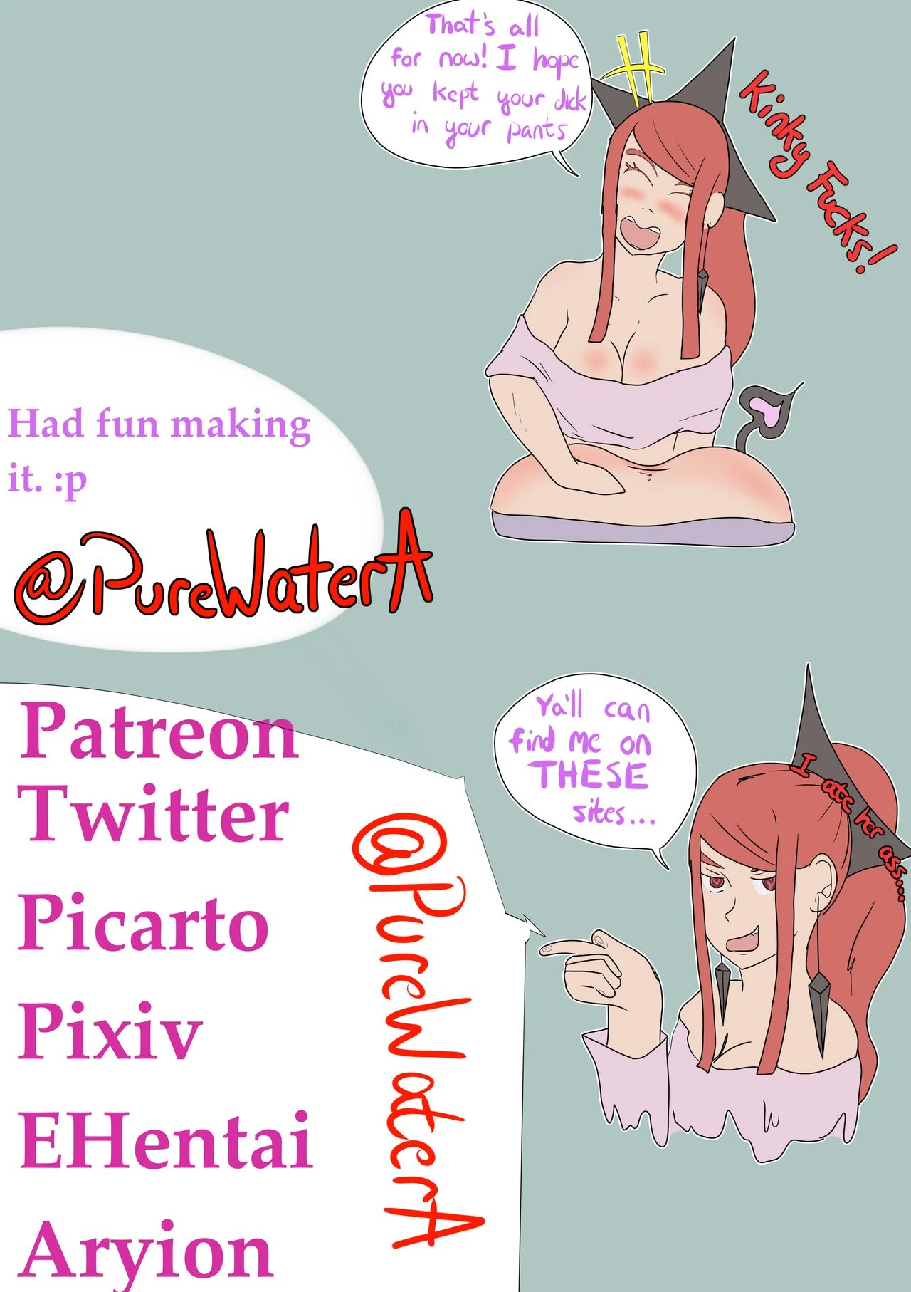 Red Finds herself a target porn comic picture 16