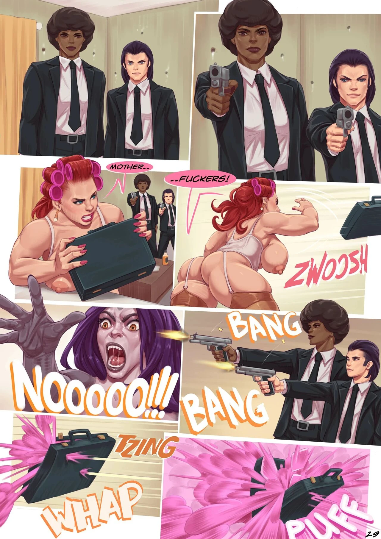 Red Hot Riding Hood (Shemale) porn comic picture 30