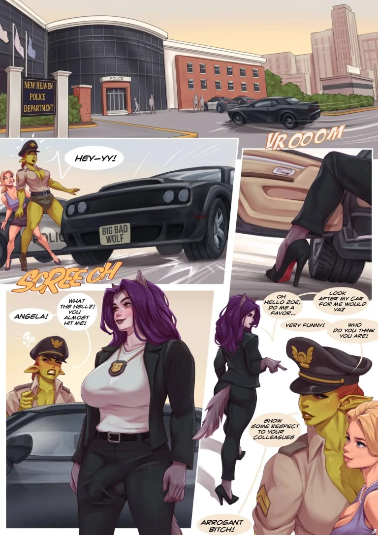 Red Hot Riding Hood (Shemale) porn comic picture 4
