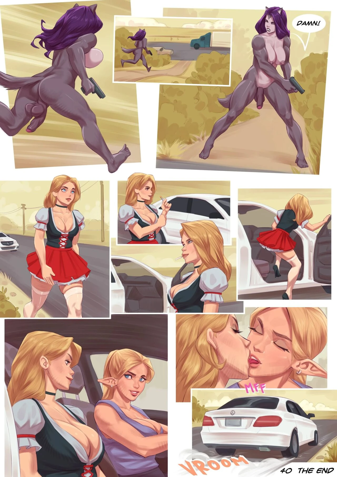 Red Hot Riding Hood (Shemale) porn comic picture 41