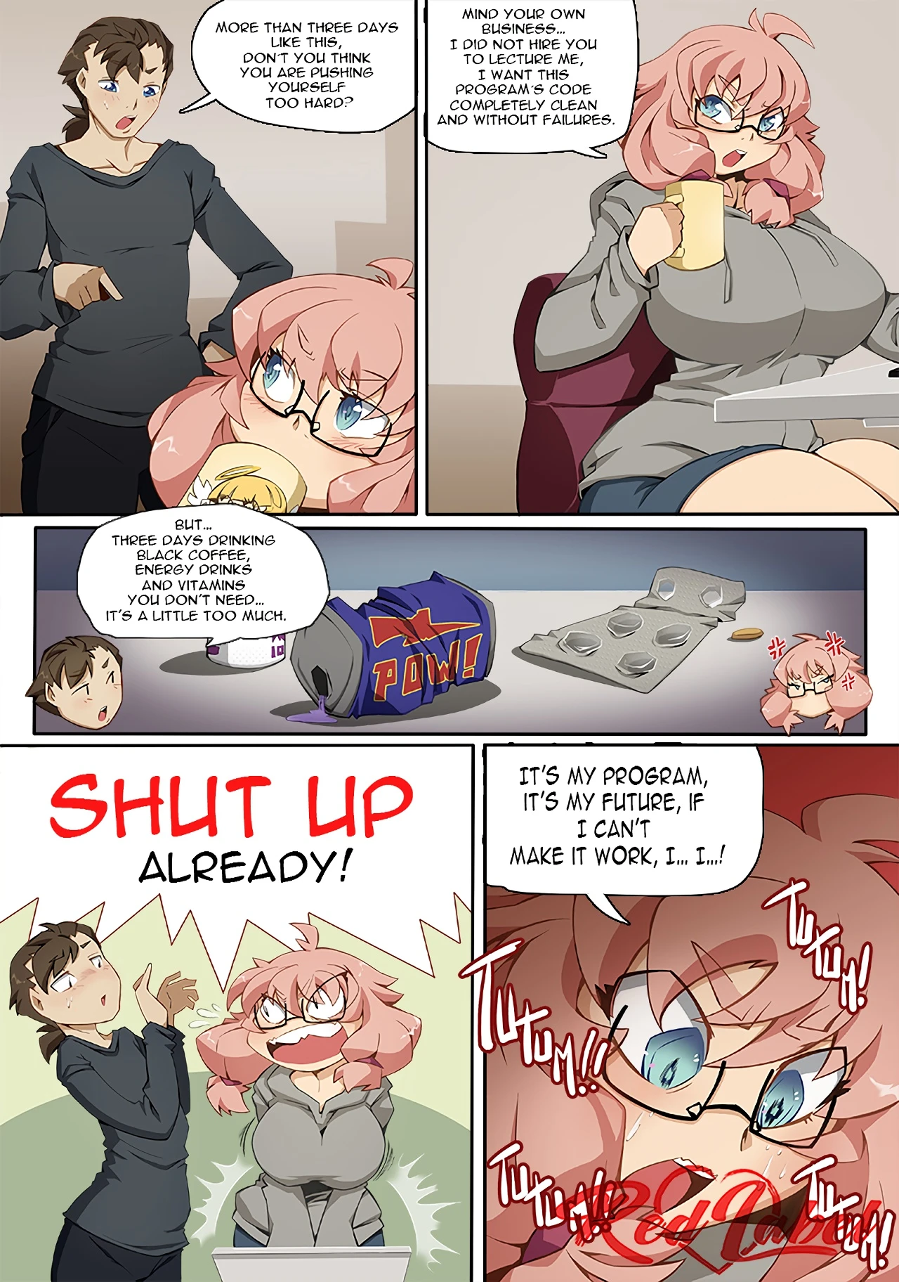 Red Label porn comic picture 3