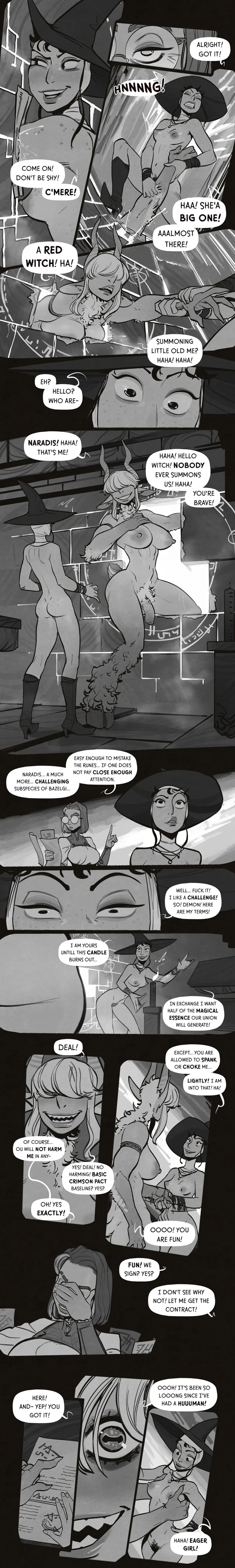 Red Magic porn comic picture 10