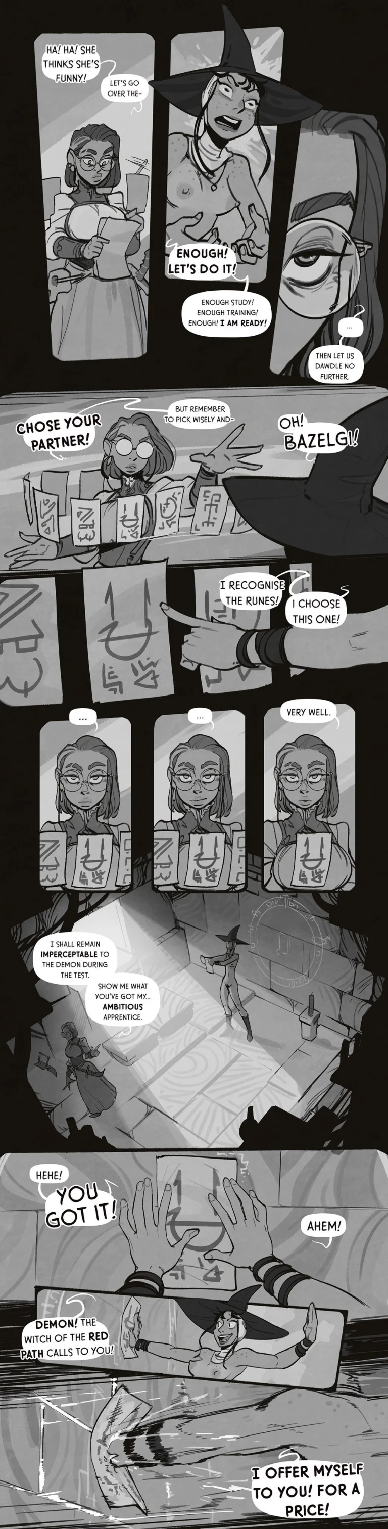 Red Magic porn comic picture 2