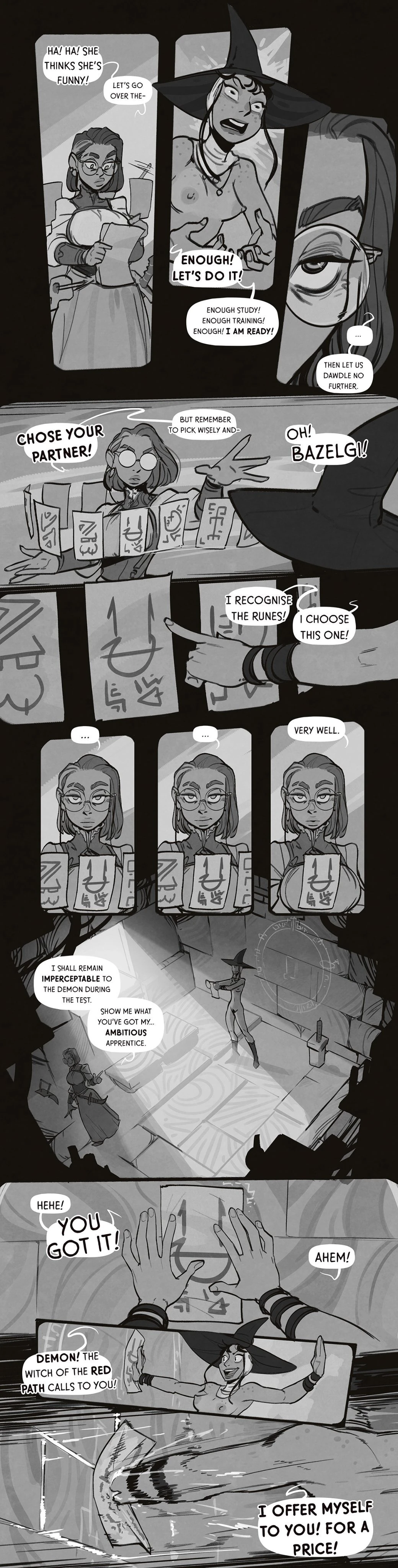 Red Magic porn comic picture 2