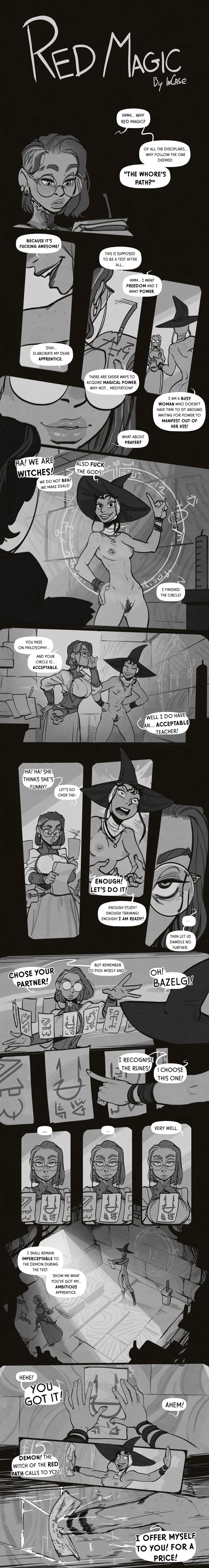 Red Magic porn comic picture 9