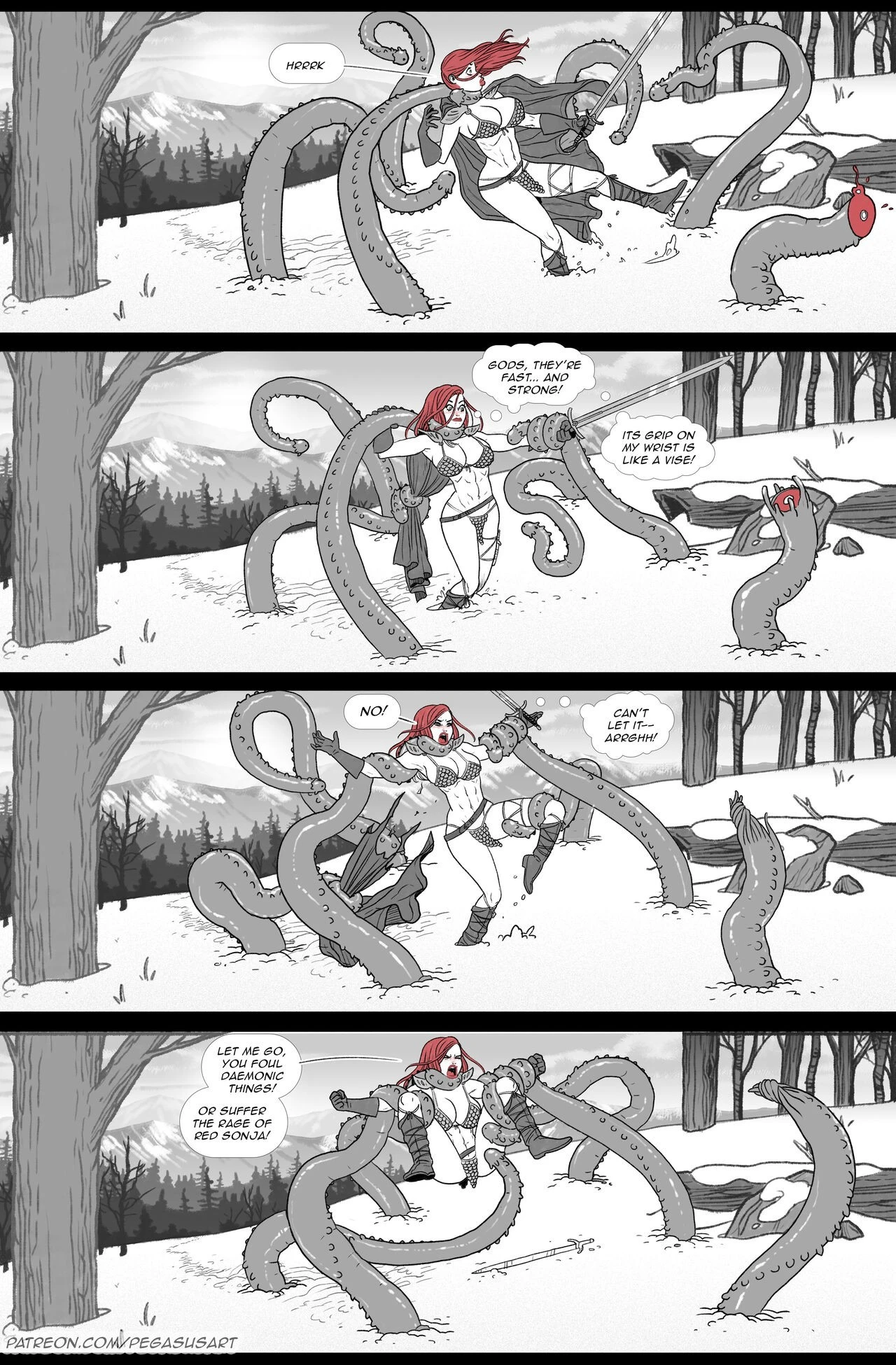 Red Sonja: The End porn comic picture 4